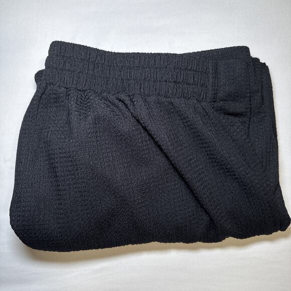 Nina Parker Womens Pull On Textured Black Knit Wide Leg Pants Plus Size 2X NWOT - Picture 14 of 14